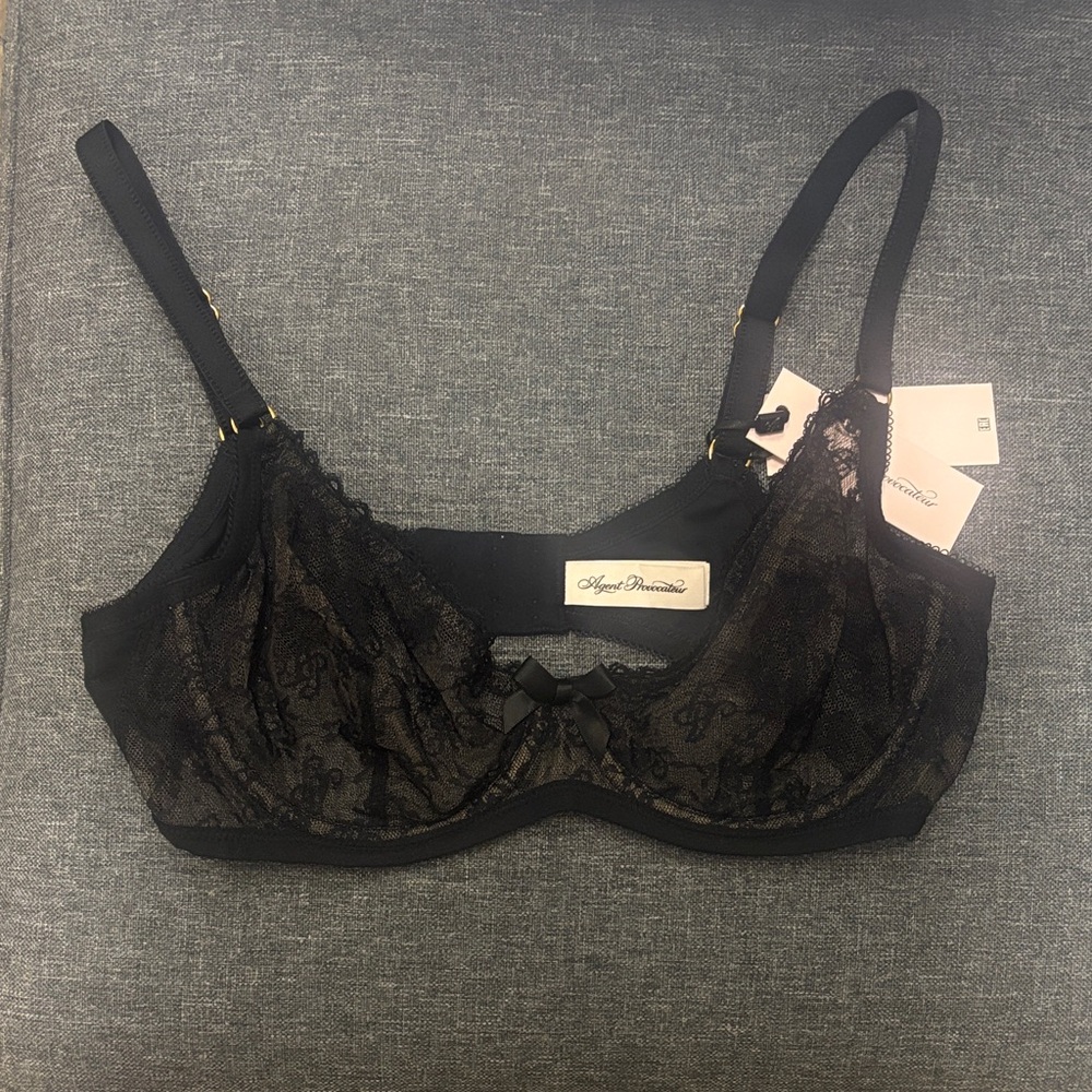 Agent Provocateur Black Lace Bra